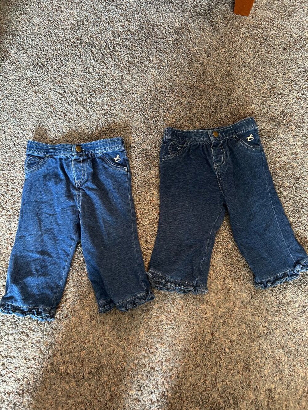 Faded Glory Heart Pocket Jeans